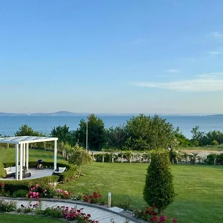 Апартамент панорама, двустаен, малък, първа линия, гледка море, Diamond Beach, сарафово